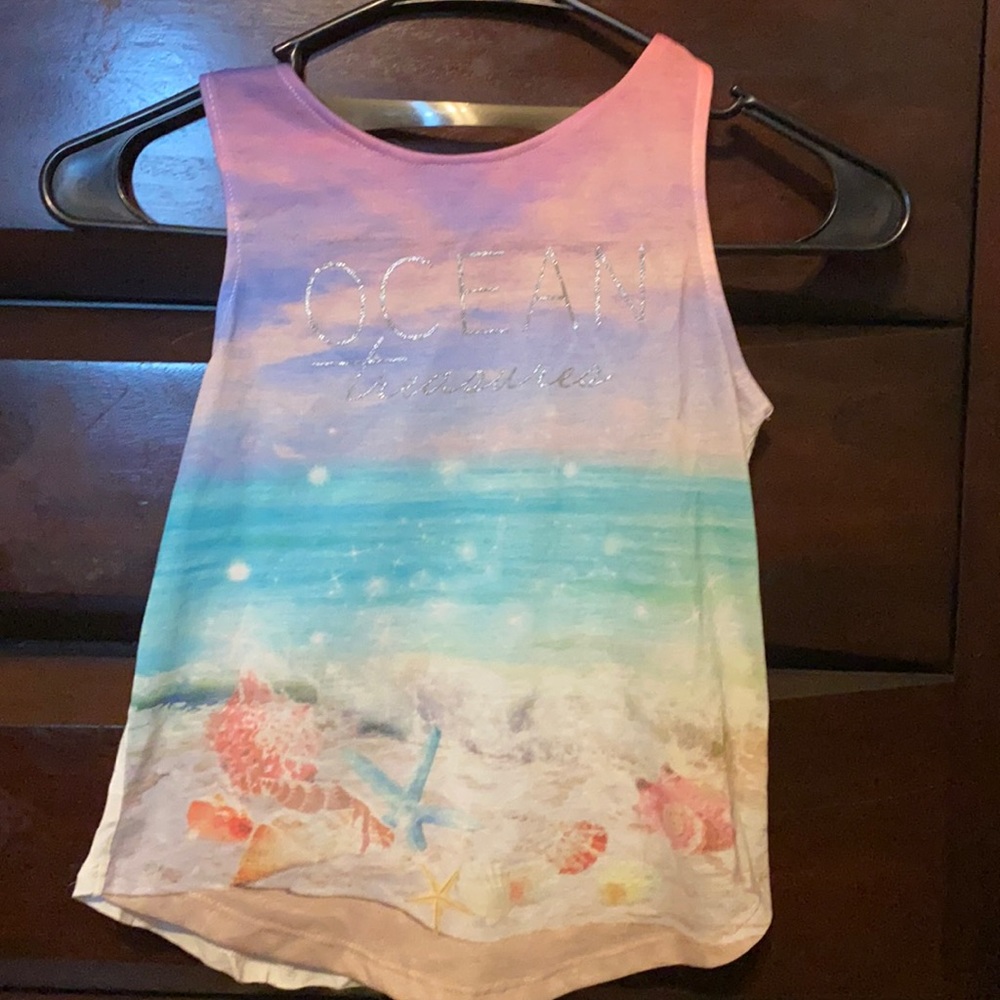 Ocean Treasures tank top and sports zip-up